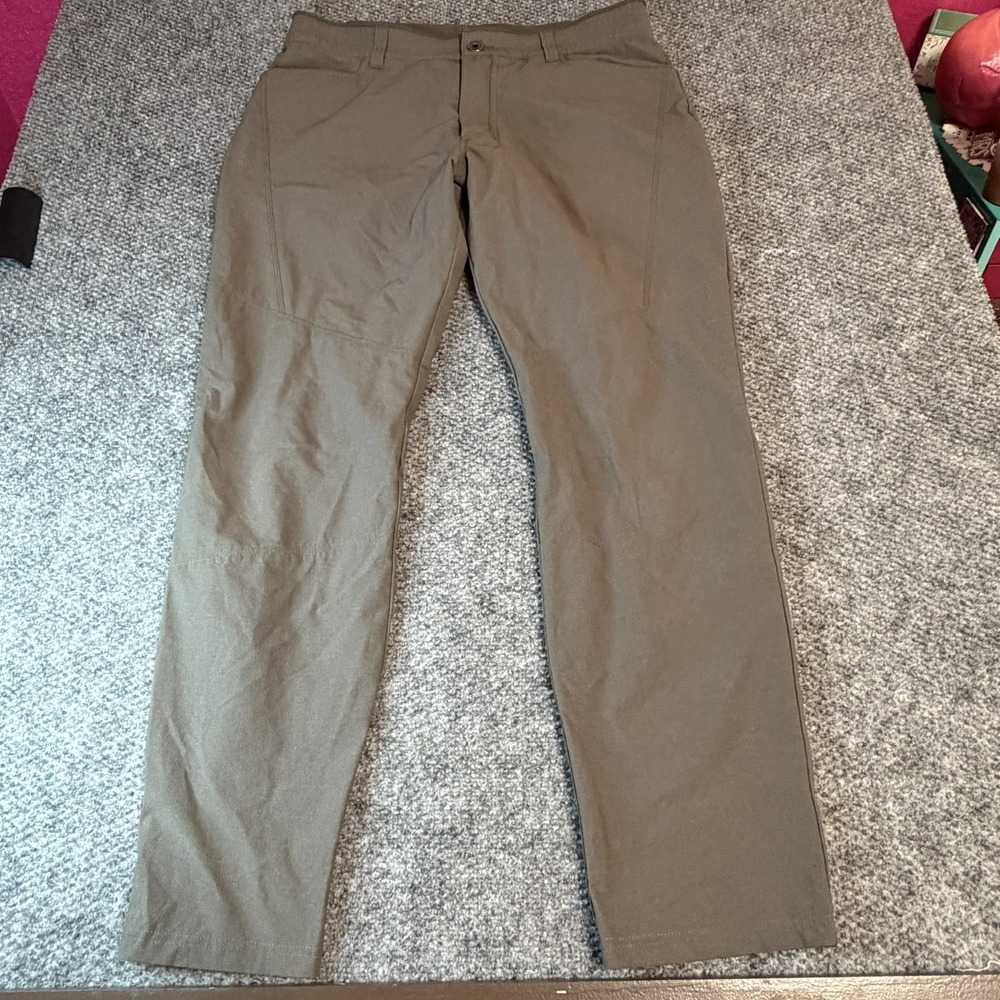 Kuhl Deceptr Pants Mens 36x32 Brown Stretch Hiking Gorpcore